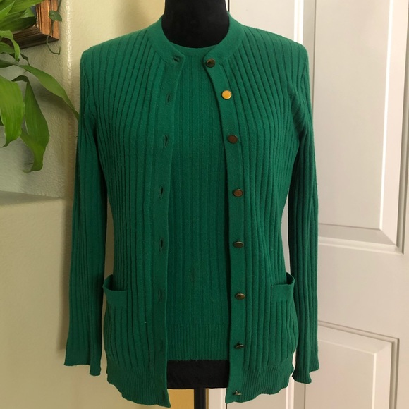 Saks Fifth Avenue Sweaters - VTG Saks Fifth Cashmere Cardigan Set